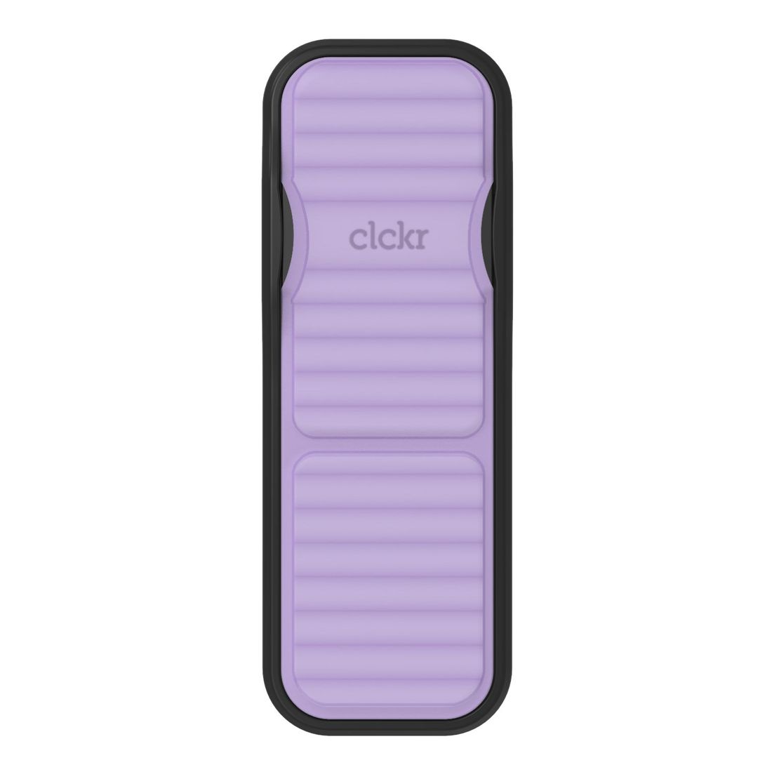 CLCKR Universal Stand & Grip Pebbled Lines Size S - Lilac