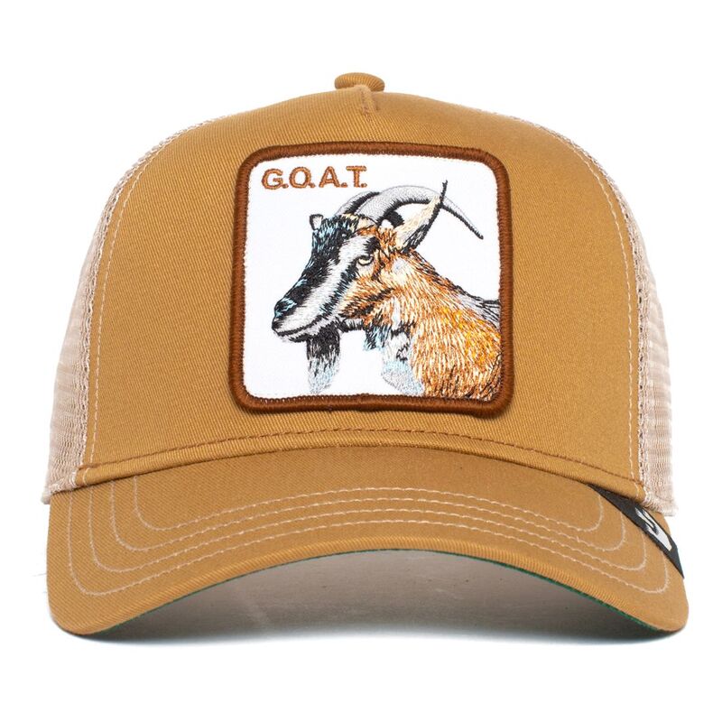 Goorin Bros The Goat Unisex Trucker Cap - Khaki