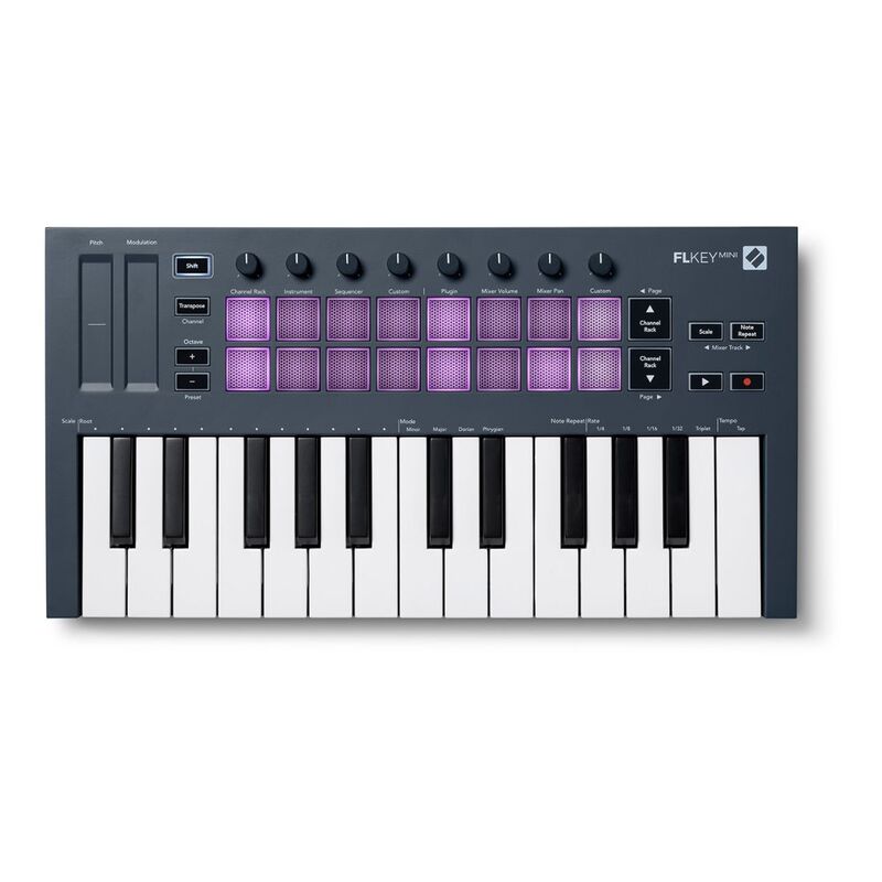 Novation Flkey Mini 25 Key MK1 USB Midi Controller