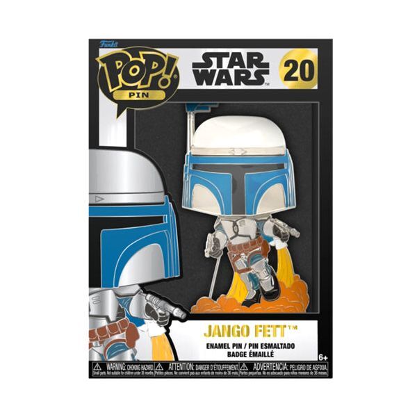 Funko Enamel Pin! Star Wars Jango Fett Enamel Pin