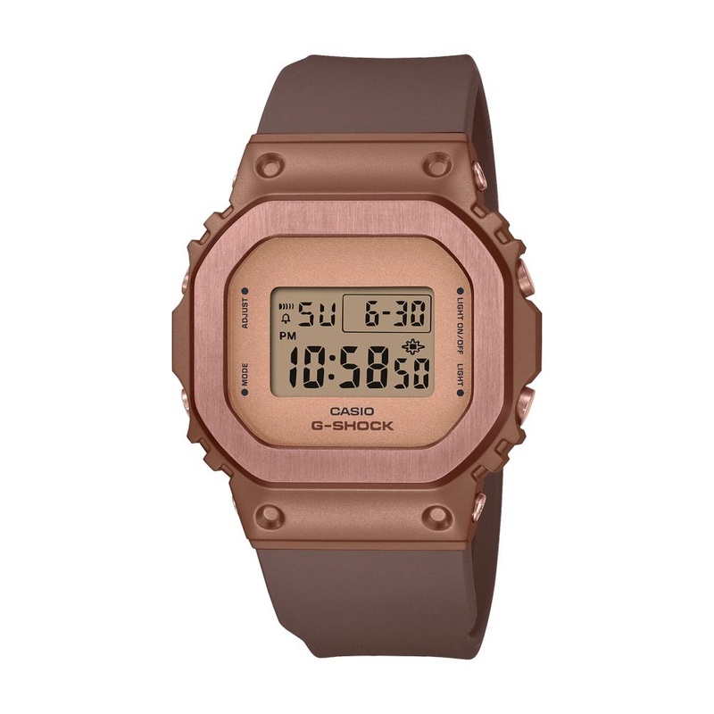 Casio G-Shock GM-S5600BR-5DR Digital Women's Watch Rose Gold