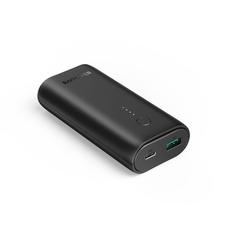 Ravpower RP-PB205 10000mAh PD 20W + QC 2-Port Slim Power Bank