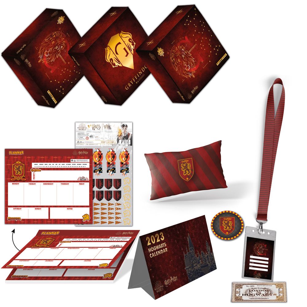 Sihir Dukkani Wizarding World Harry Potter Gryffindor Gift Box