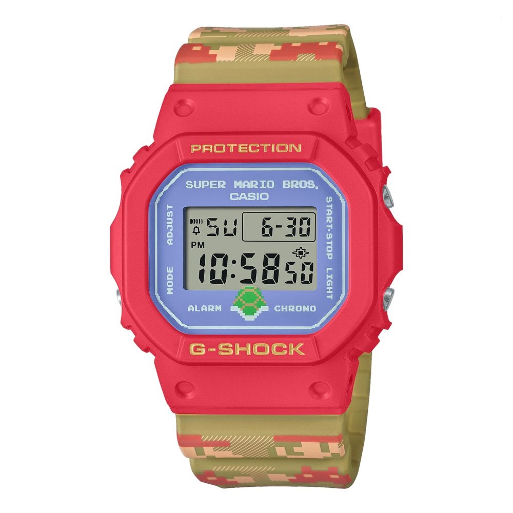 Casio G-Shock x Super Mario Bros DW-5600SMB-4DR Digital Watch