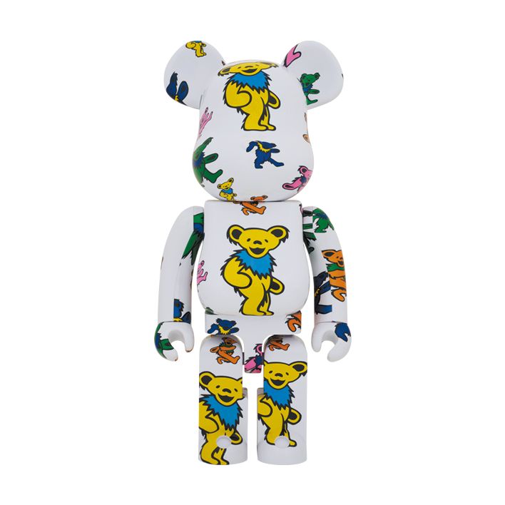 Bearbrick 1000% Grateful Dead Dancing Bear Figure (72cm)