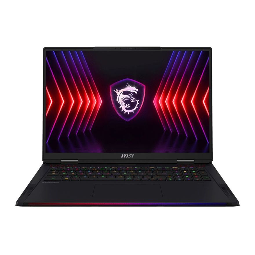 MSI Raider 18 HX A14VIG Gaming Laptop - 9S7-182232-232 - Intel Core i9-14900HX/64GB/2TB SSD/NVIDIA GeForce RTX 4090 16GB/18-inch QHD+ (2560x1600) 240Hz/Windows 11 Home Advanced - Core Black