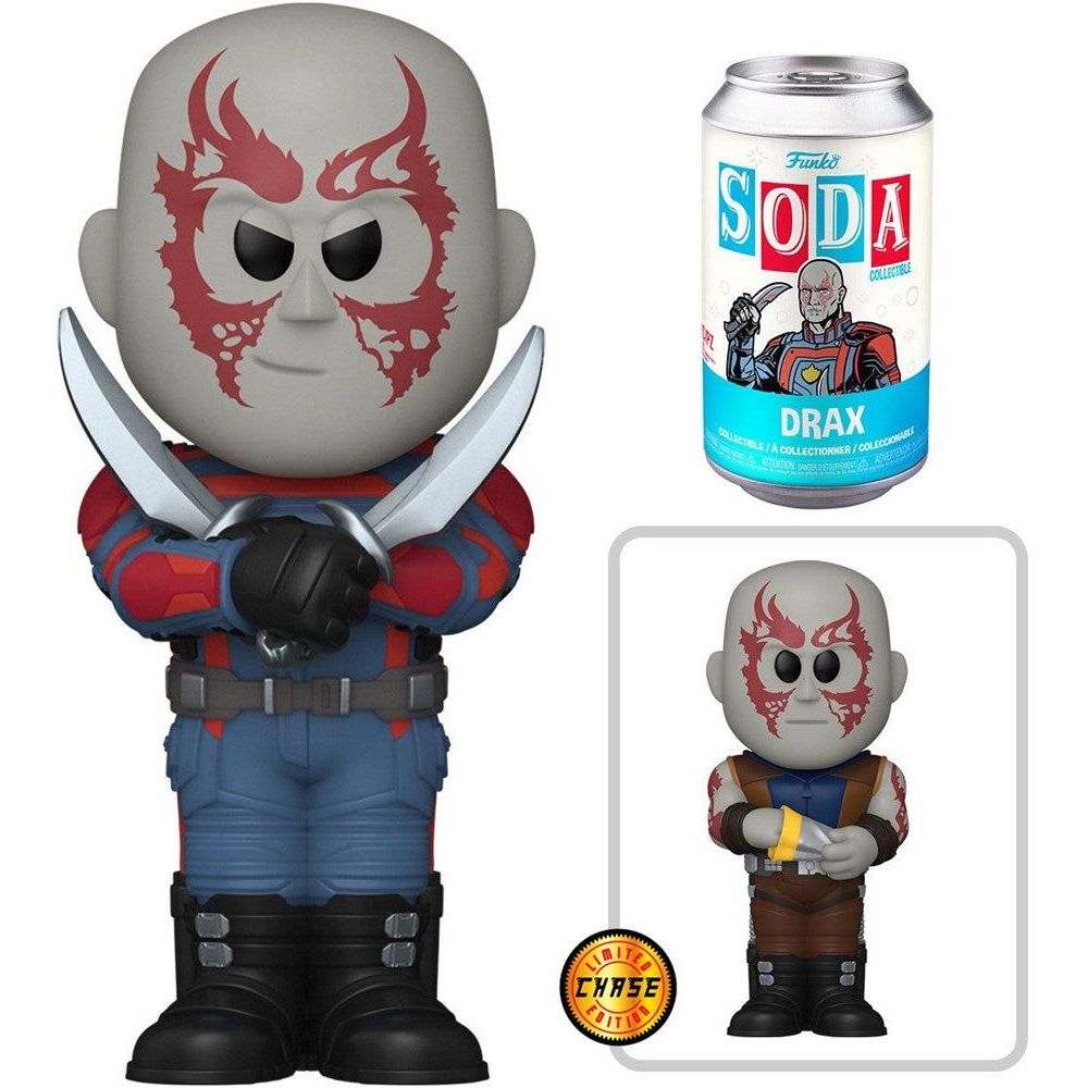 Funko Vinyl Soda Marvel Guardians Of The Galaxy 3 Drax Vinyl Figure (with Chase*)