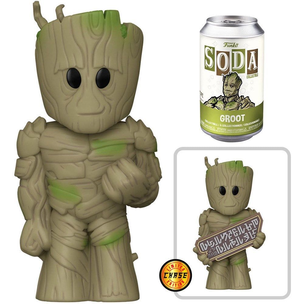 Funko Vinyl Soda Marvel Guardians Of The Galaxy 3 Groot Vinyl Figure (with Chase*)