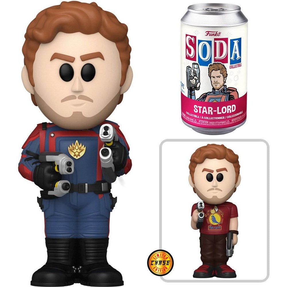 Funko Vinyl Soda Marvel Guardians Of The Galaxy 3 Star-Lord Vinyl Figure (with Chase*)