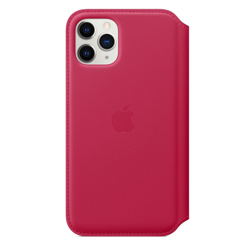 Apple Leather Folio Raspberry for iPhone 11 Pro