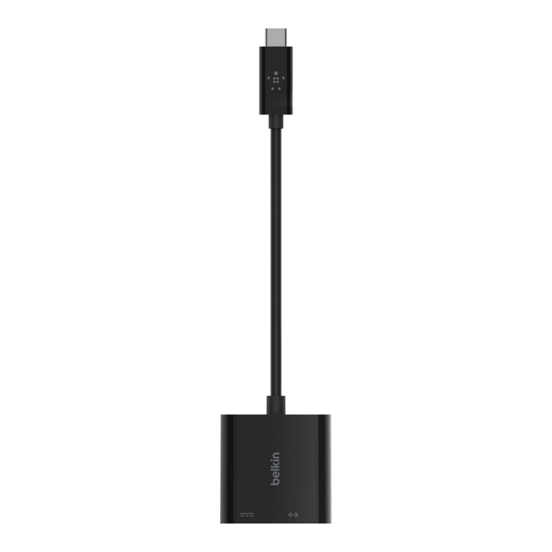 Belkin USB-C to Ethernet + 60W Charge Adapter