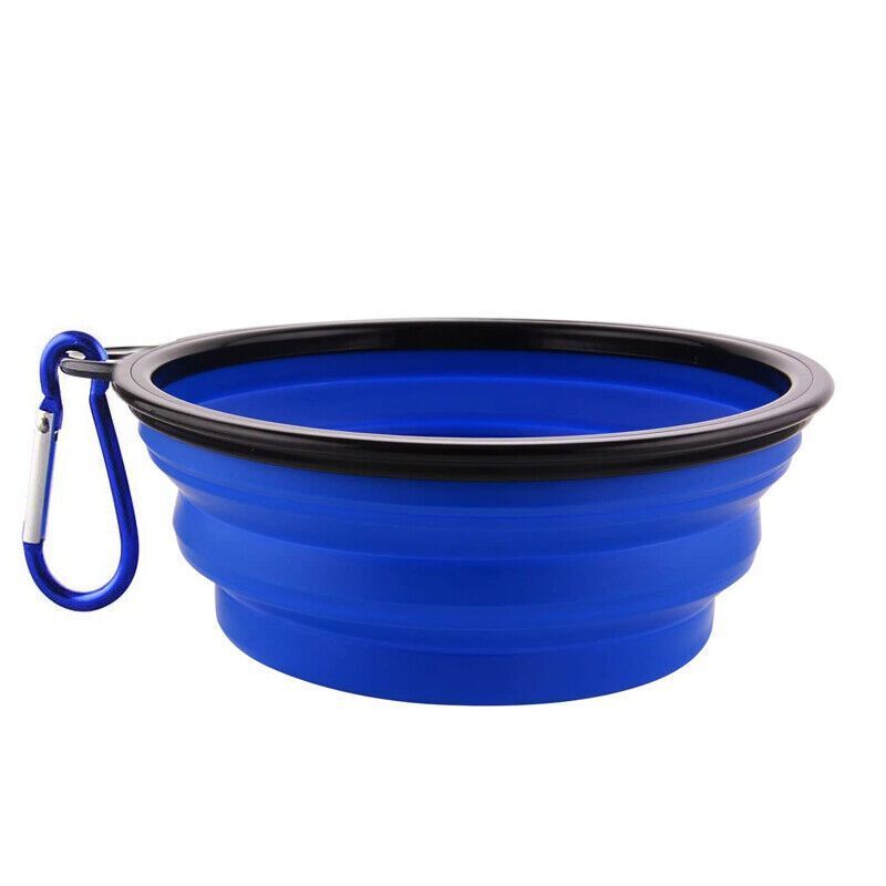 Nutrapet Fold Em Bowls - 13 X 9 X 5.5Cm - Blue