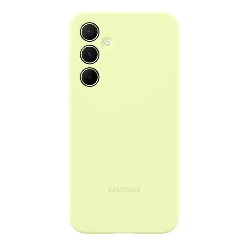 Samsung Galaxy A55 5G Silicone Case - Lime