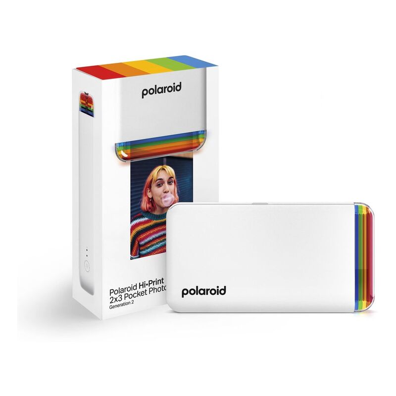 Polaroid HiPrint (Gen 2) 2x3 Pocket Photo Printer - White
