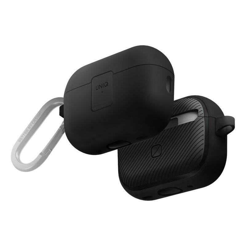 UNIQ Clyde Airpods Pro 2nd Gen Lock Case - Charcoal