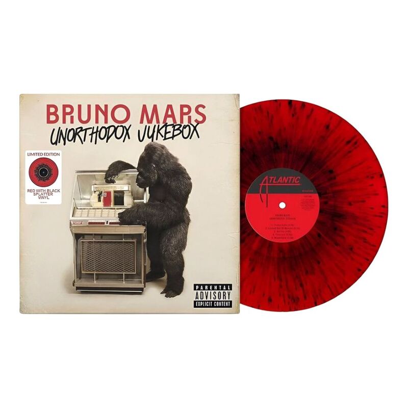 Unorthodox Jukebox (Red Splatter Colored Vinyl) (Limited Edition) | Bruno Mars