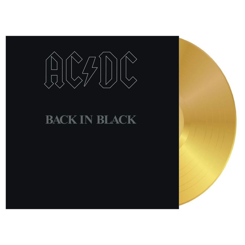 Back In Black (Gold Colored Vinyl) | AC/DC