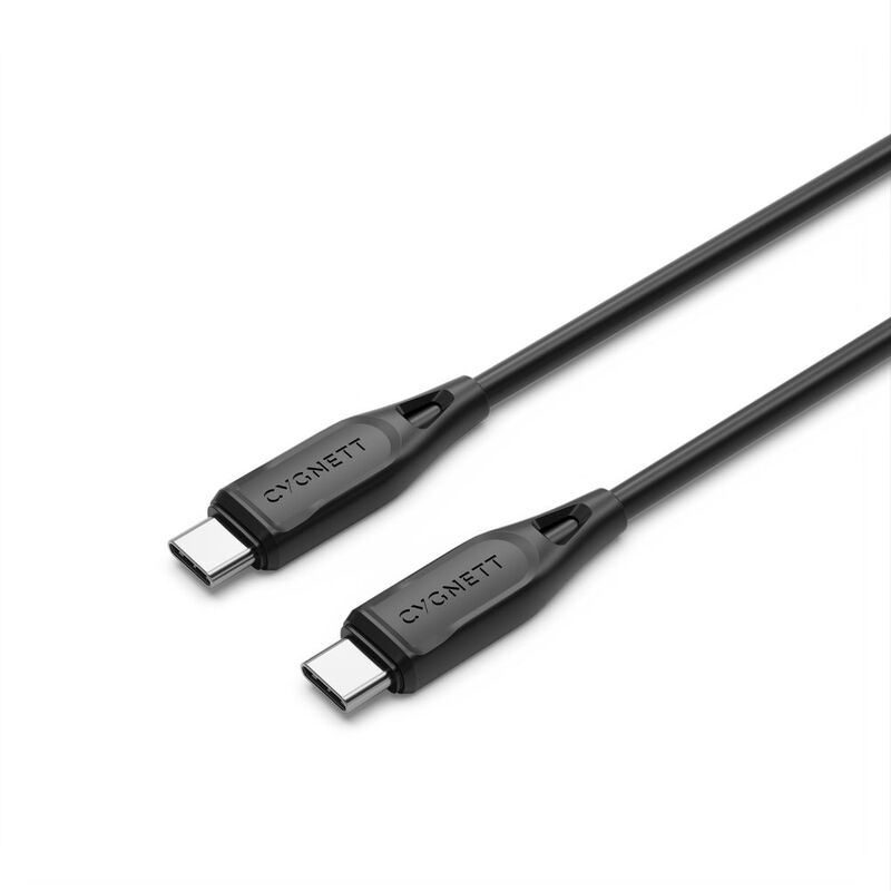 Cygnett Essentials USB-C To USB-C 2.0 2M - Black