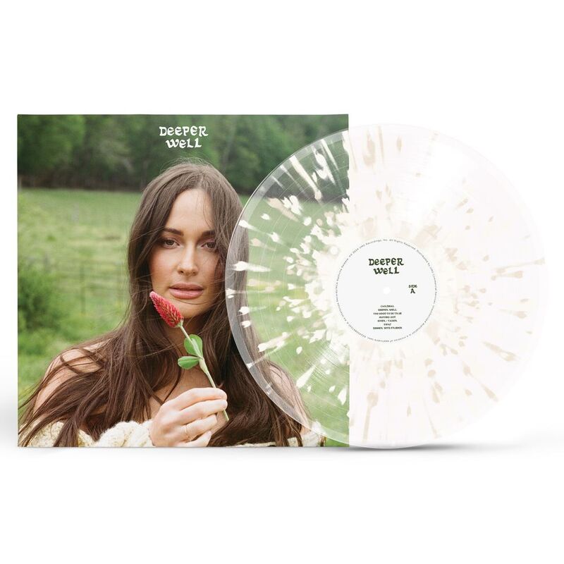 Deeper Well: Spilled Milk (Scented Sleeves) (White Splatter Colored Vinyl) (Limited Edition) | Kacey Musgraves 