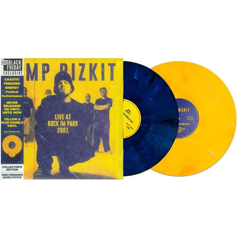 Rock In The Park 2001 (Rsd 2023) (Limited To 5200 Worldwide) (Yellow Colored Vinyl) | Limp Bizkit