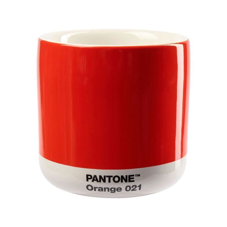 Pantone Latte Thermo Cup 220ml - Orange 021 C