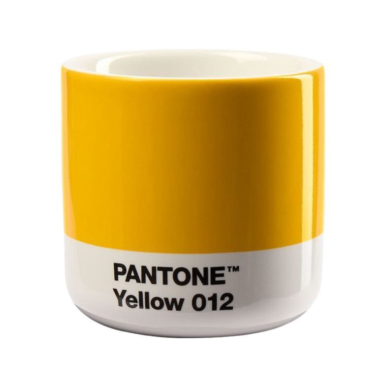 Pantone Machiato Cup 100ml - Yellow 012 C