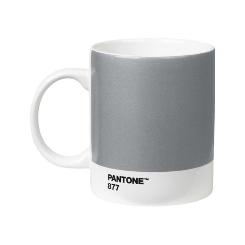 Pantone Mug 375ml - Silver 877 C