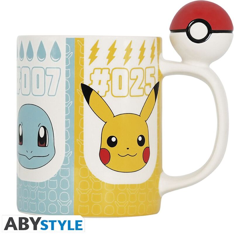 Abystyle Pokemon Pokeball 3D Mug 460 ml
