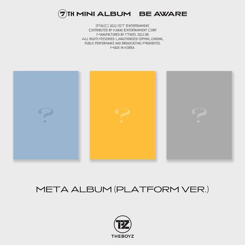 Be Aware (Meta Album Platform Ver.) (Assortment - Includes 1) | The Boyz