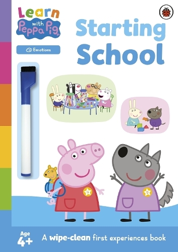 Learn With Peppa - Starting School Wipe-Clean Activity Book | Peppa Pig