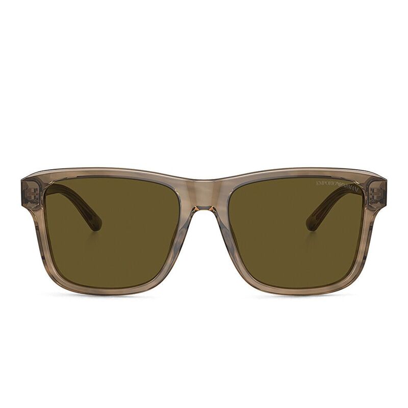 Emporio Armani Square Sunglasses - Brown / Dark Brown (189803004)