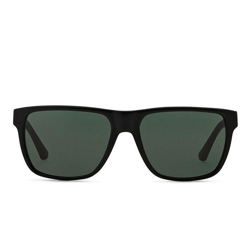 Emporio Armani Unisex Square Sunglasses - Black / Grey (100021001)