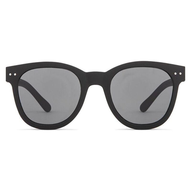 IZIPIZI Logo Unisex Square Sunglasses - Black / Grey (192736003)