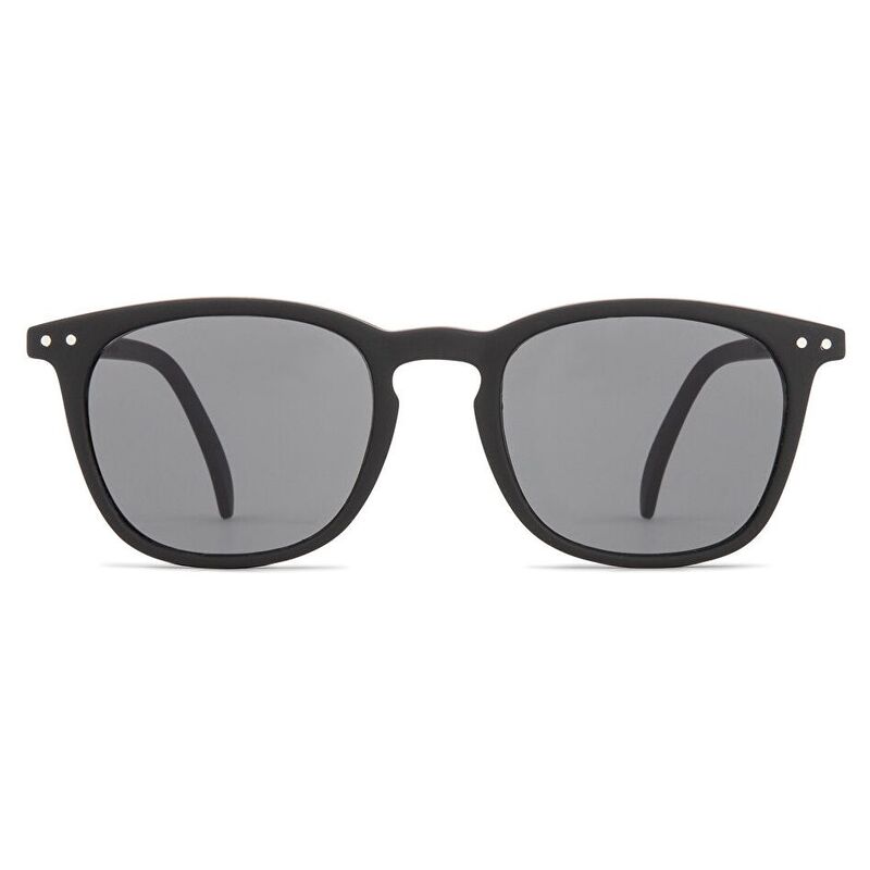 IZIPIZI Logo Unisex Square Sunglasses - Black / Grey (192735004)