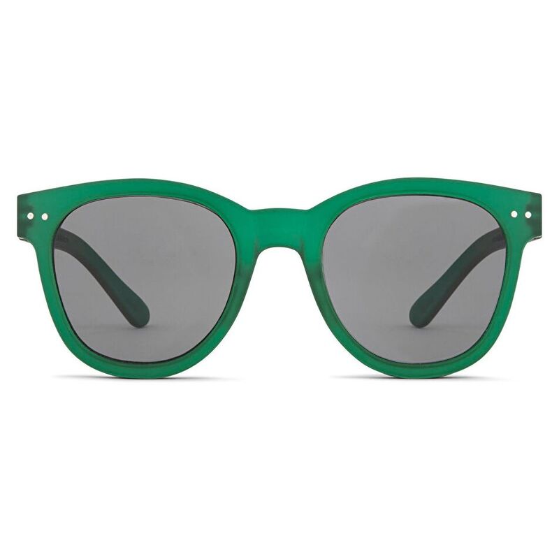 IZIPIZI Logo Unisex Square Sunglasses - Green / Grey (192736001)