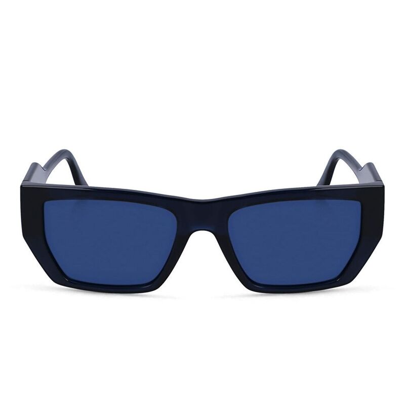 Lagerfeld Unisex Rectangle Sunglasses - Blue / Blue (188412001)