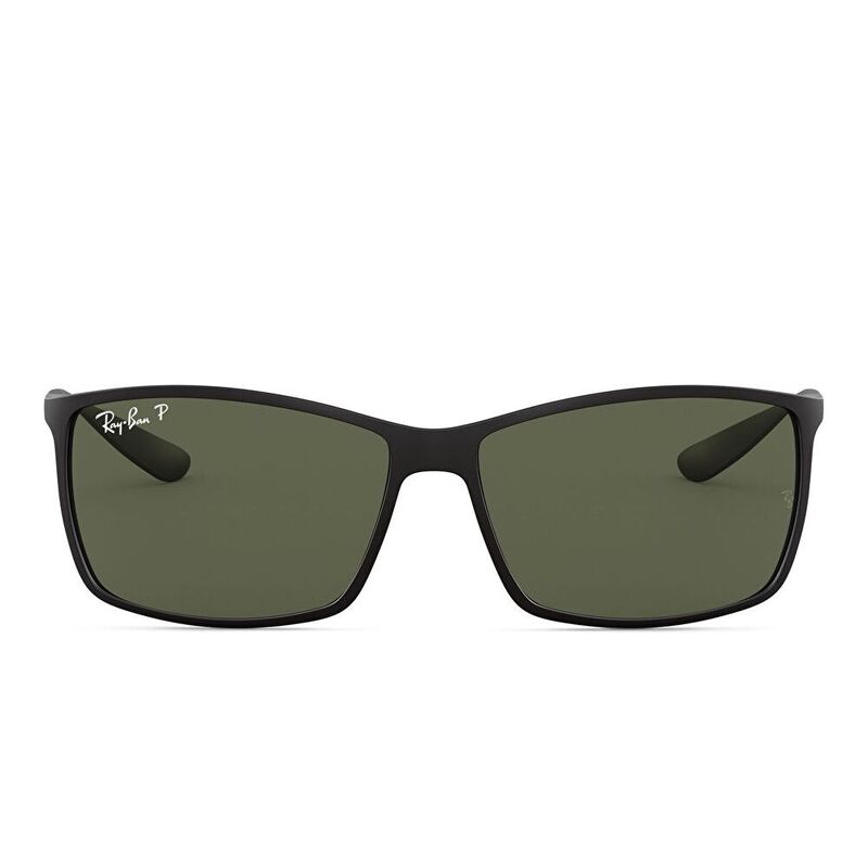 Ray-Ban Rectangle Sunglasses - Black / Green (66230002)