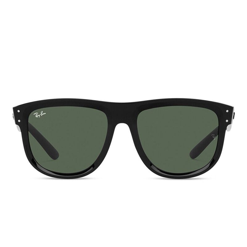 Ray-Ban Reverse Unisex Square Sunglasses - Black / Dark Green (187584001)