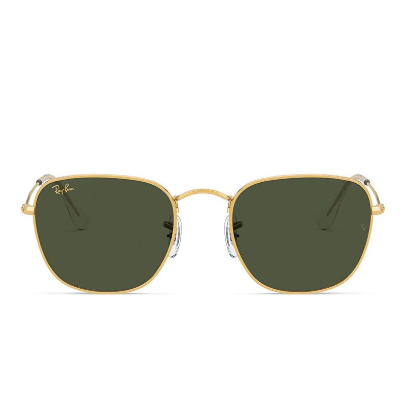 Ray-Ban Square Sunglasses - Gold / Green (157739001)