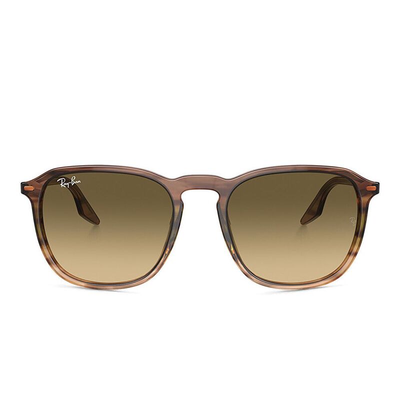 Ray-Ban Unisex Square Sunglasses - Brown / Brown_Black (189847003)