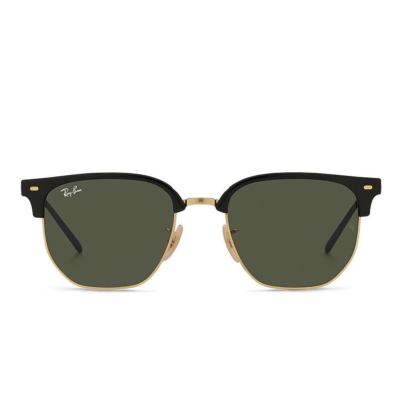 Ray-Ban Unisex Irregular Sunglasses - Black / Green (182253001)