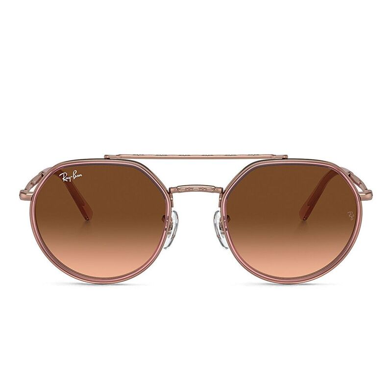 Ray-Ban Unisex Irregular Sunglasses - Brown / Pink Gradient Brown (189853005)