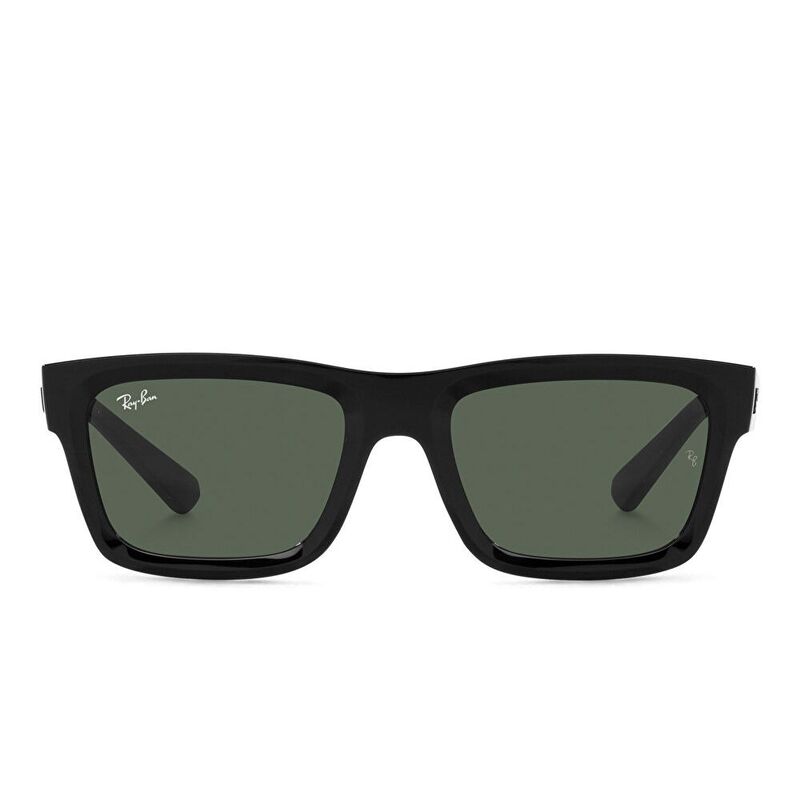 Ray-Ban Unisex Rectangle Sunglasses - Black / Dark Green (185833001)