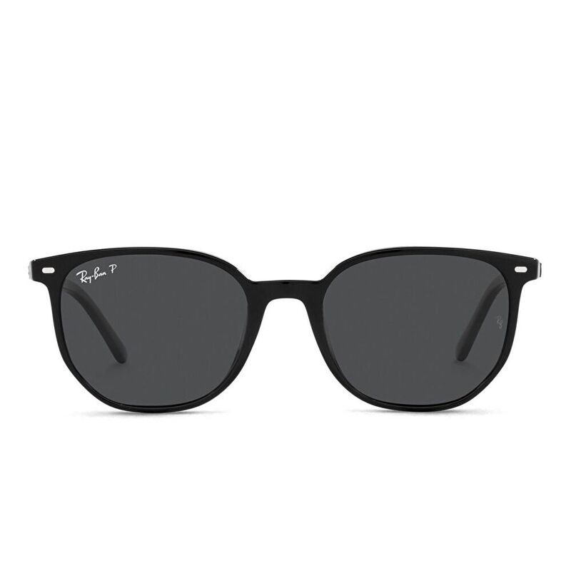 Ray-Ban Unisex Square Sunglasses - Black / Black (177904006)