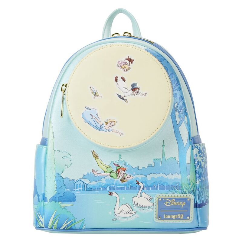Loungefly Leather Disney Peter Pan You Can Fly Glow Mini Backpack