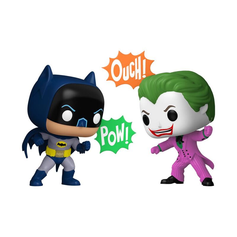 Funko Pop! Heroes DC Comics Batman 85th Joker/Batman Vinyl Figures (Pack of 2)