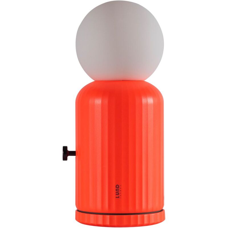 Lund London Wireless Lamp And Charger - Coral