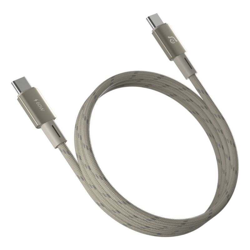 ADAM elements CASA MS100 USB-C to USB-C 60W Magnetic Charging Cable 1m - Titanium
