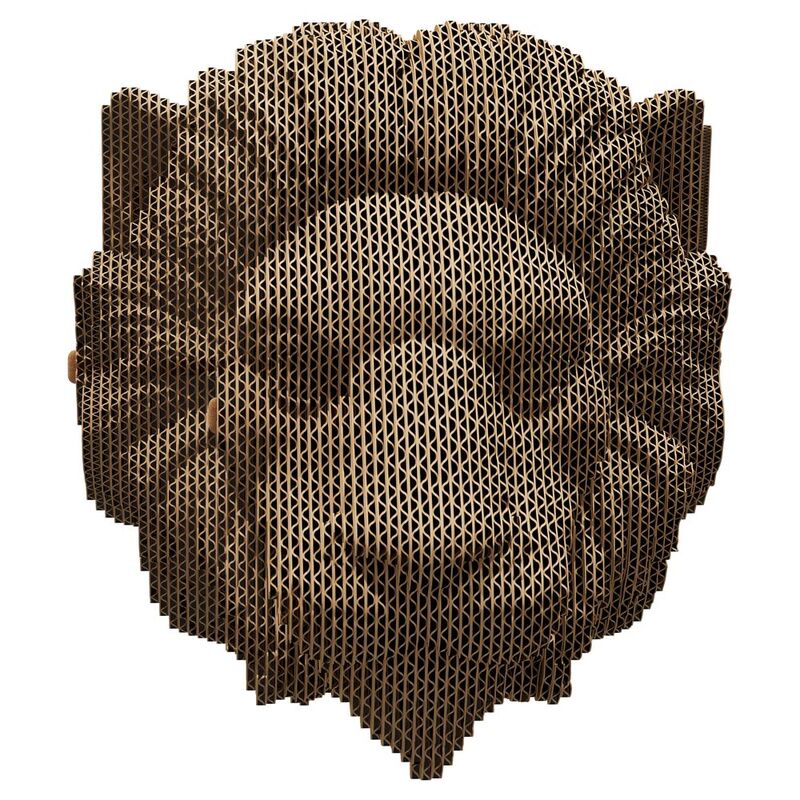 Cartonic Lion 3D Wall Puzzle (79 Pieces)