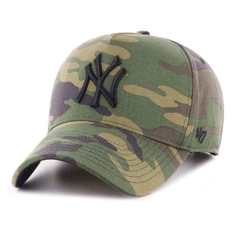 47 Brand MLB New York Yankees Grove Camo Snapback '47 MVP Dt Cap